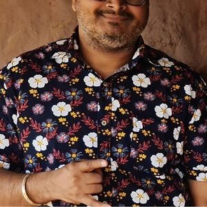 JACK by BB DAKOTA “Colorful Blue Floral Jumpsuit” p24-39